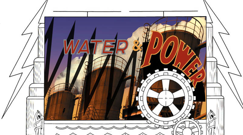 Illustration for article titled Amazingly Beautiful Advertisements for Gotham City's Weird Companies